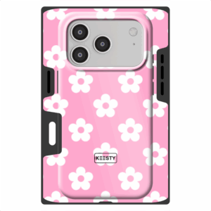 Telefoonhoesje personaliseren - Floral 4 - Tough hoesje