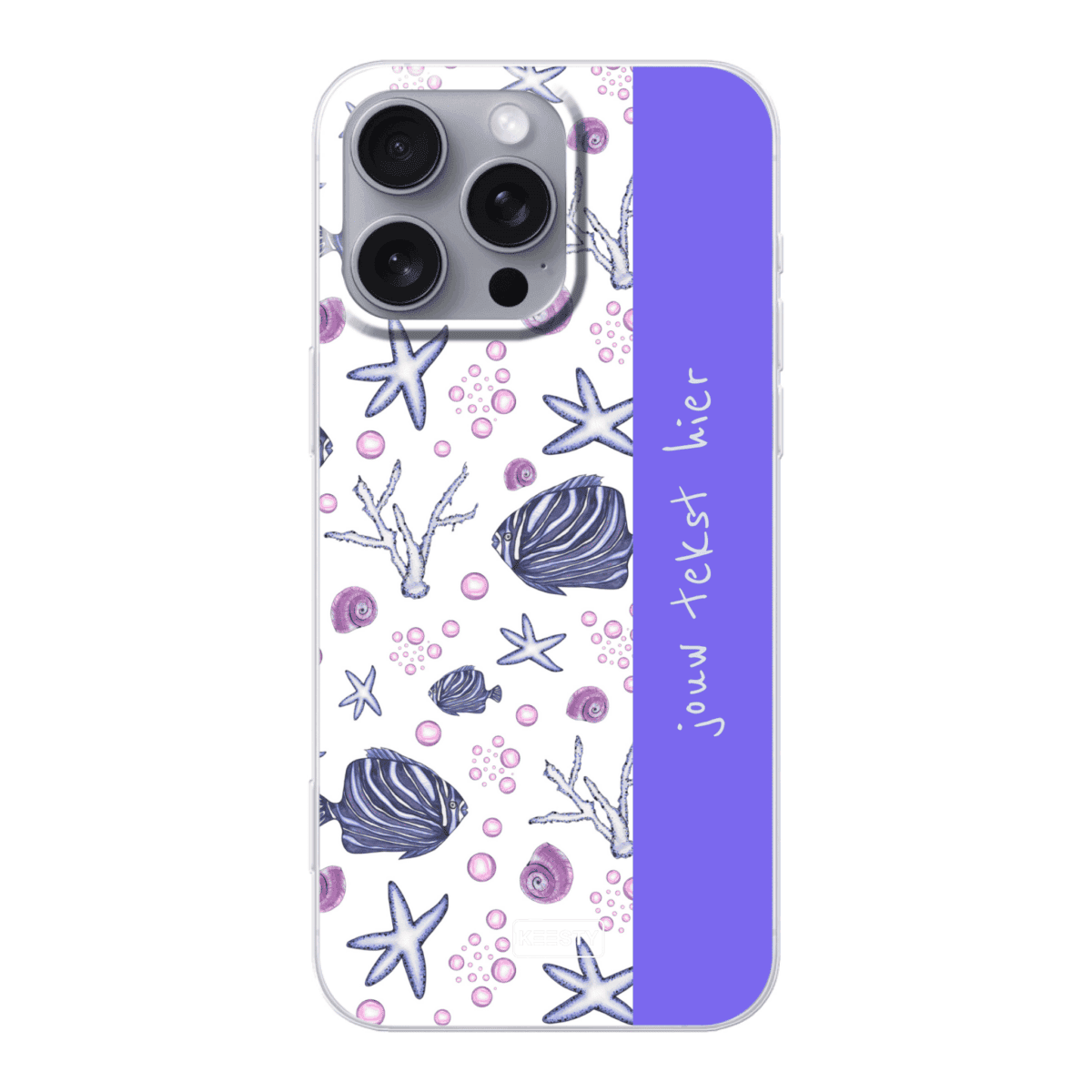 Naam °1 - Coastal Blue - Telefoonhoesje Maken - Afbeelding 5