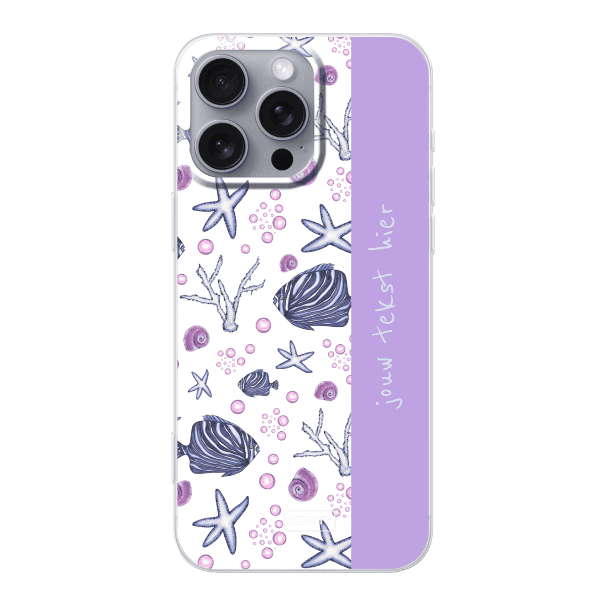 Naam °1 - Coastal Blue - Telefoonhoesje Maken - Afbeelding 3