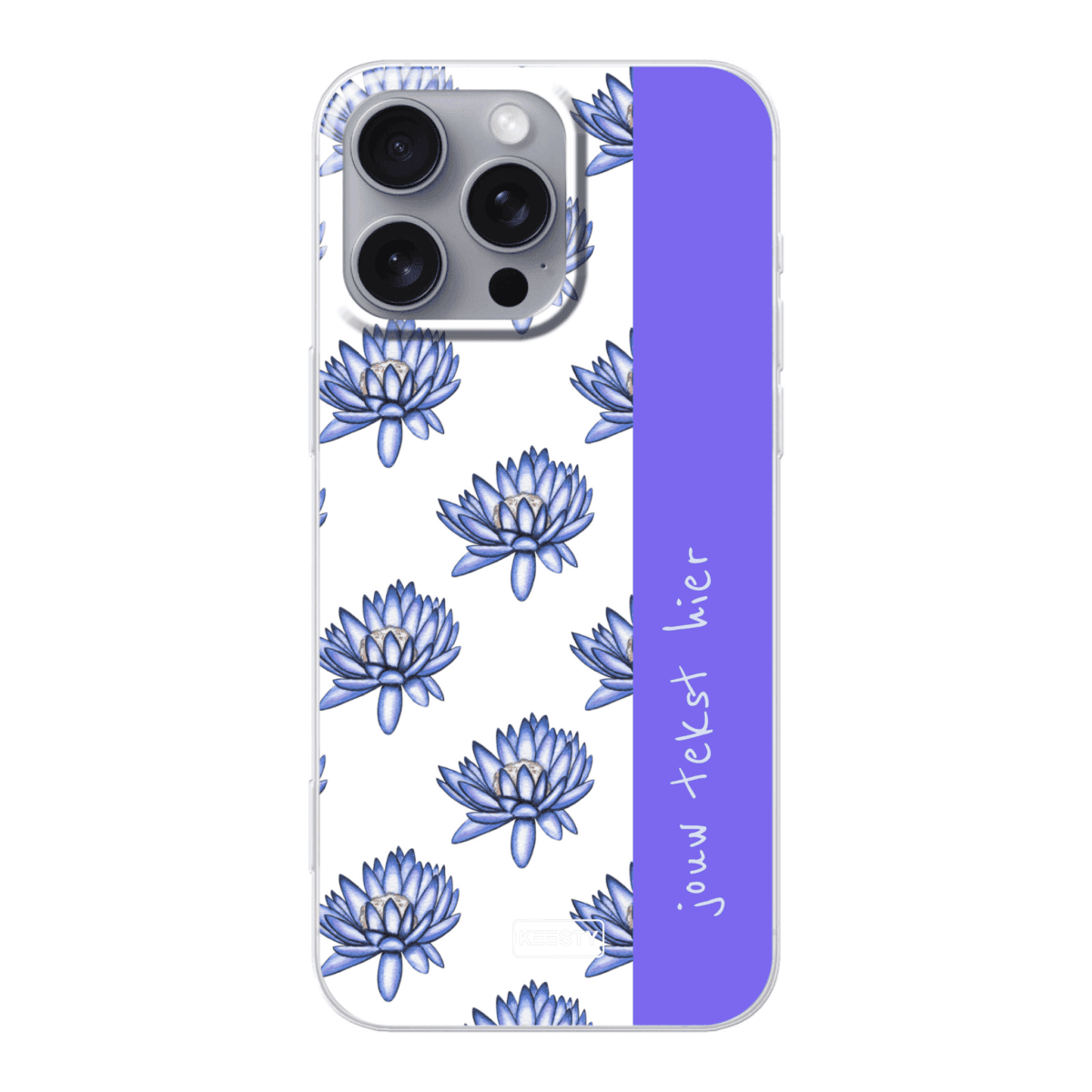 Naam °1 - Coastal Blue - Telefoonhoesje Maken - Afbeelding 2
