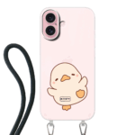 Telefoonhoesje met foto koord eend 1 1