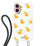 Telefoonhoesje met foto koord eend 1 2