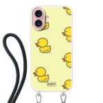 Telefoonhoesje met foto koord eend 1 4