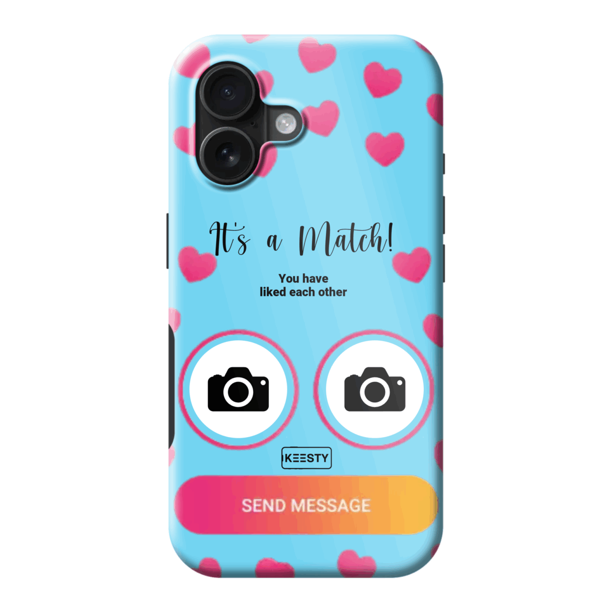 Telefoonhoesje met foto magsafe tough its a match 1 1