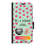 Telefoonhoesje met foto portemonnee its a match 1 3