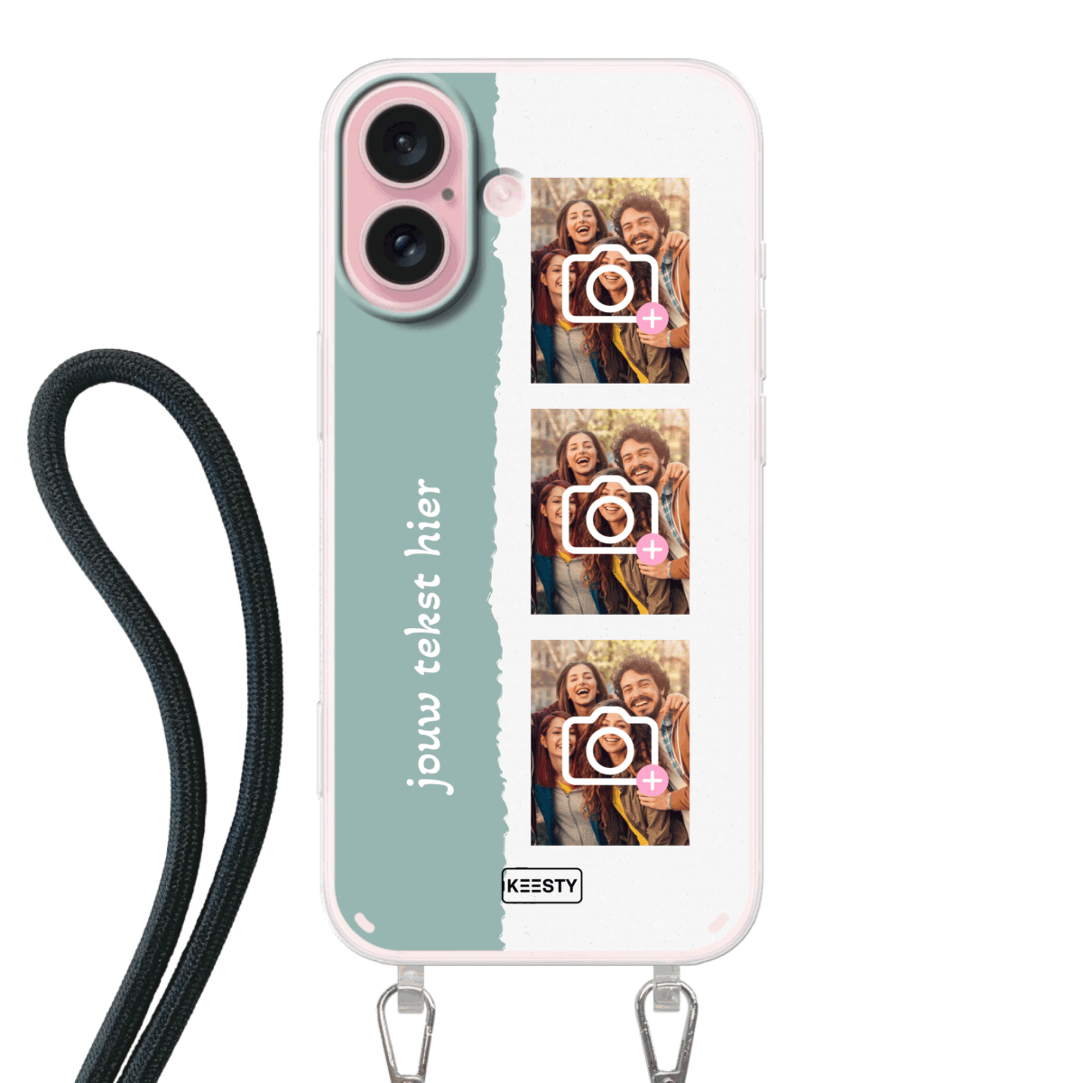 Telefoonhoesje ontwerpen Foto 2 koord iPhone 16 2
