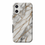 Telefoonhoesje ontwerpen tough marble gold 2