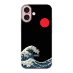 Telefoonhoesje maken japanese waves soft iPhone 16 2