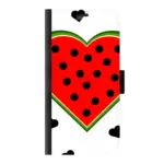 Telefoonhoesje maken portemonnee watermelon Samsung Galaxy S22 Ultra