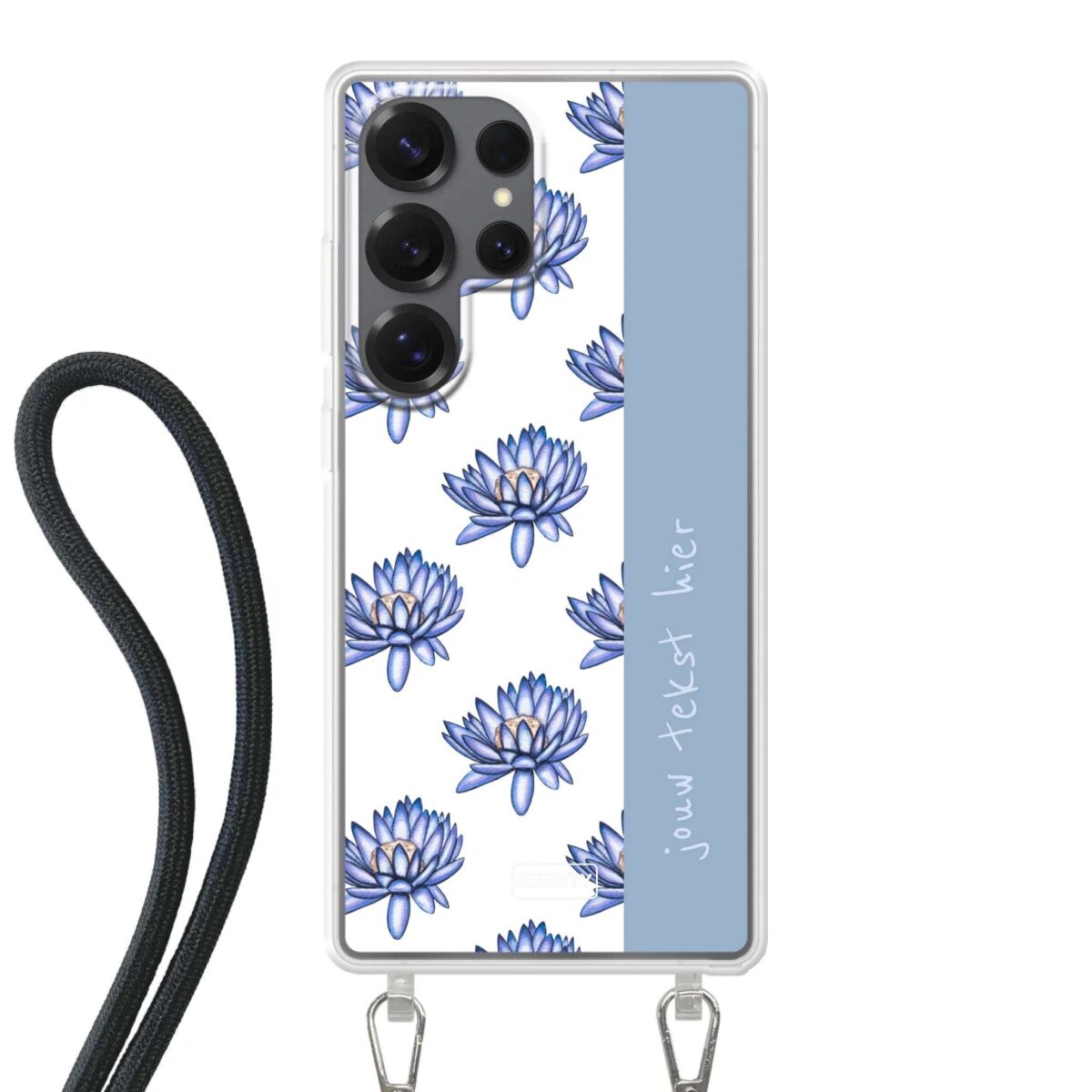 Naam °1 - Coastal Blue - Hoesje Met Koord Maken