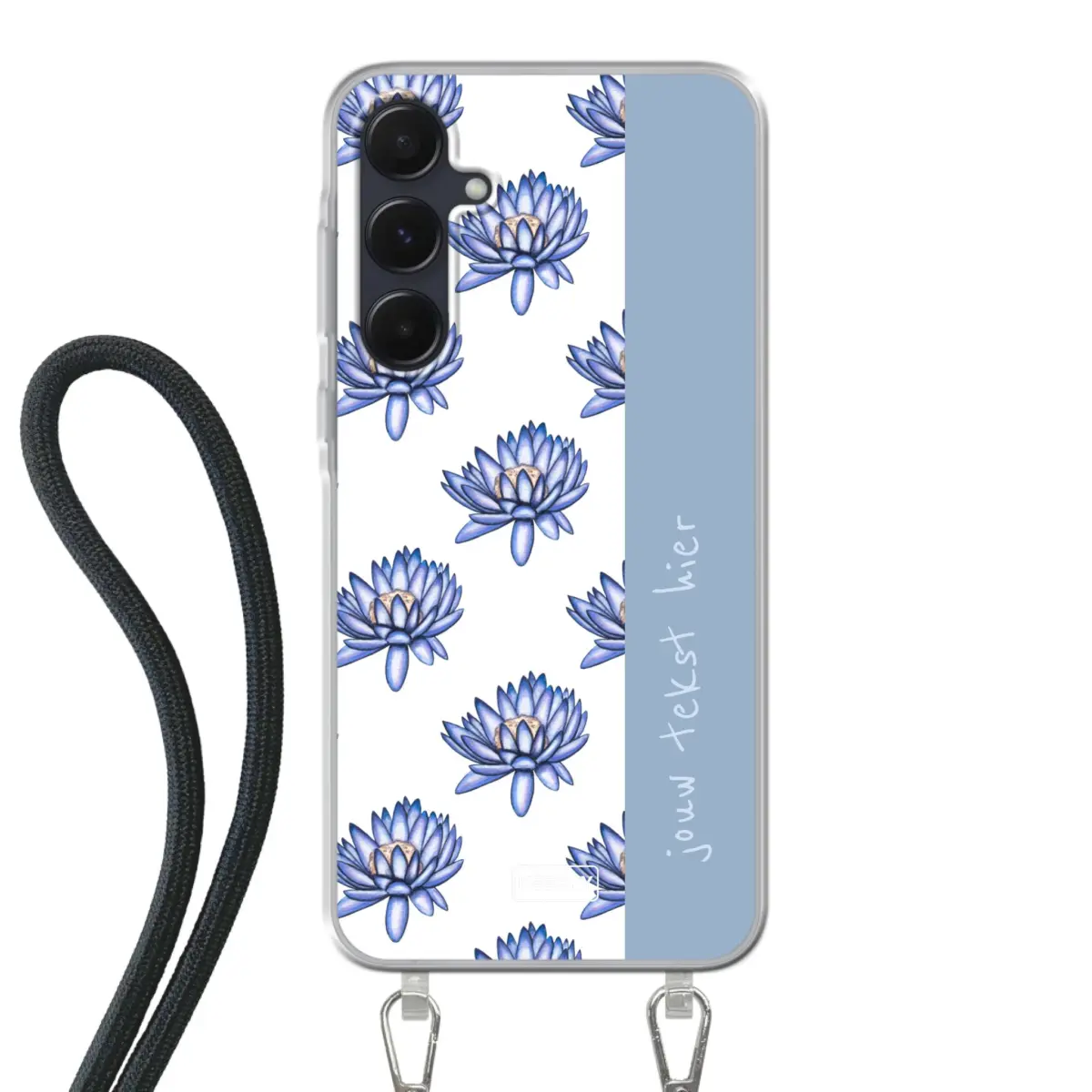 Naam °1 - Coastal Blue - Hoesje Met Koord Maken - Keesty