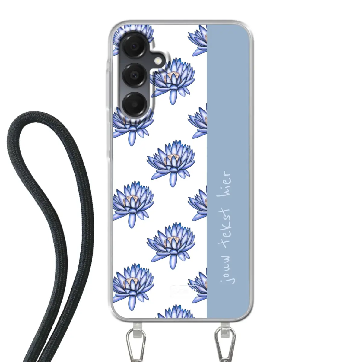 Naam °1 - Coastal Blue - Hoesje Met Koord Maken - Keesty