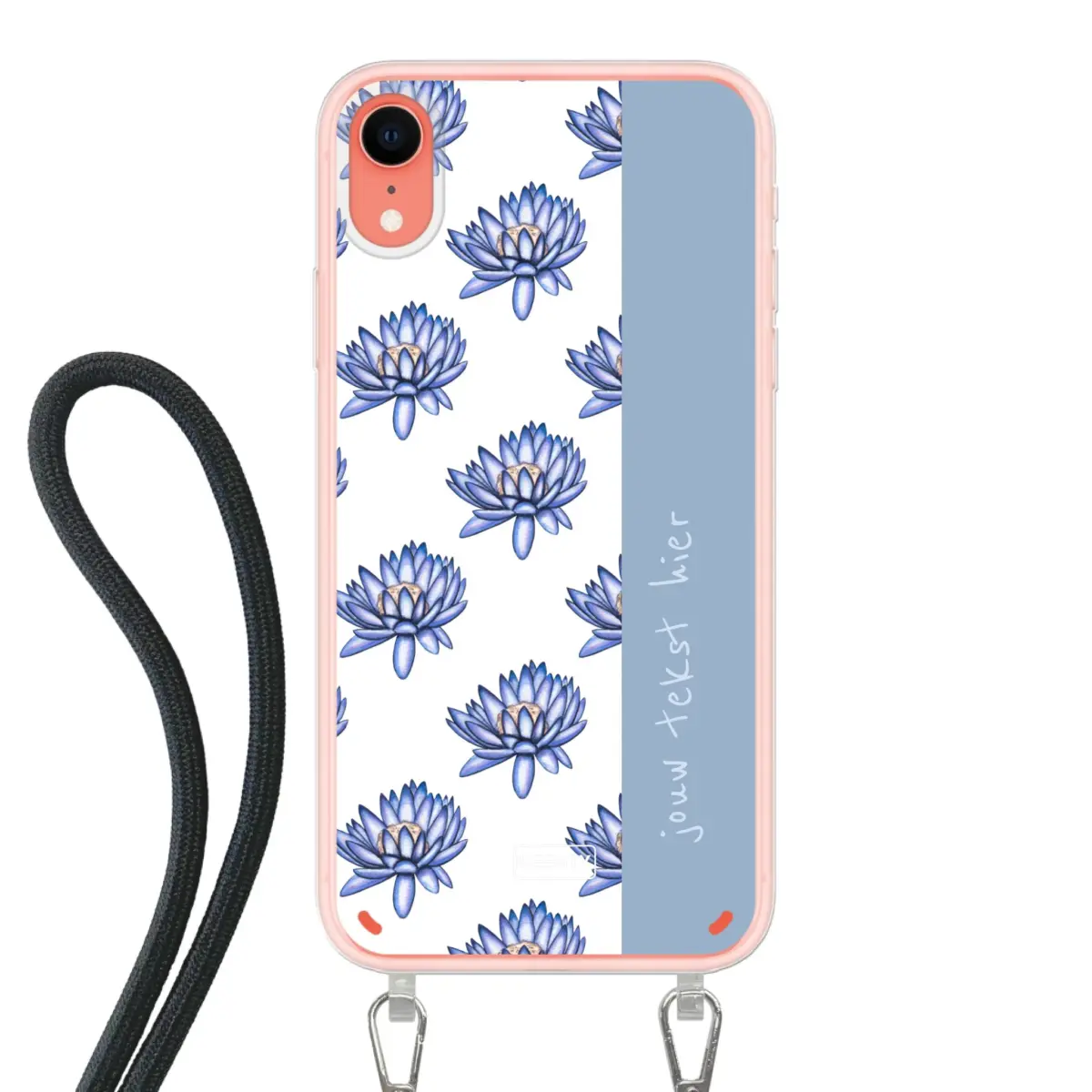 Naam °1 - Coastal Blue - Hoesje Met Koord Maken - Keesty