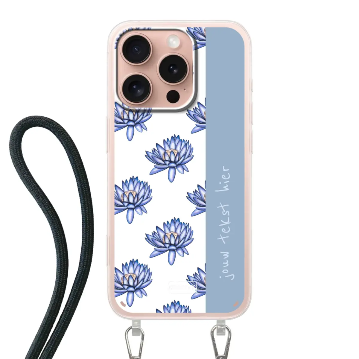 Naam °1 - Coastal Blue - Hoesje Met Koord Maken - Keesty