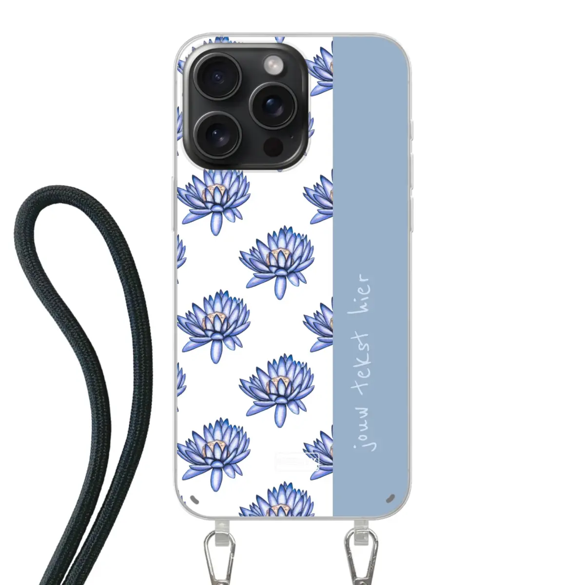 Naam °1 - Coastal Blue - Hoesje Met Koord Maken - Keesty