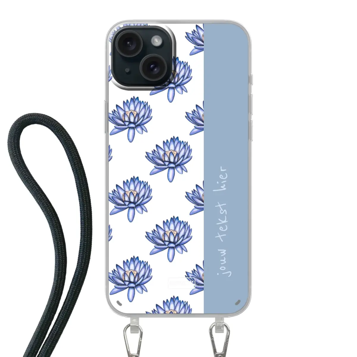 Naam °1 - Coastal Blue - Hoesje Met Koord Maken - Keesty