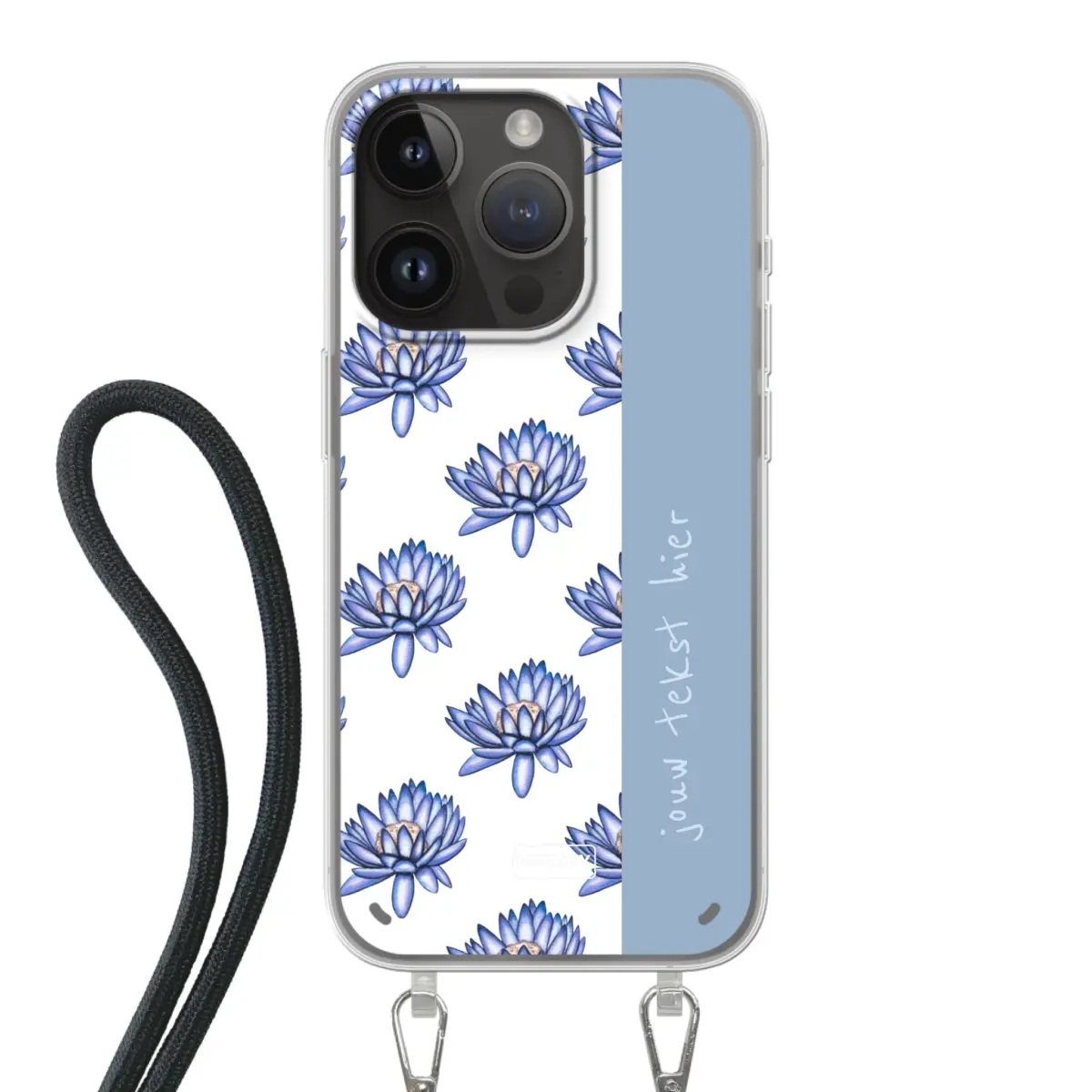 Naam °1 - Coastal Blue - Hoesje Met Koord Maken - Keesty