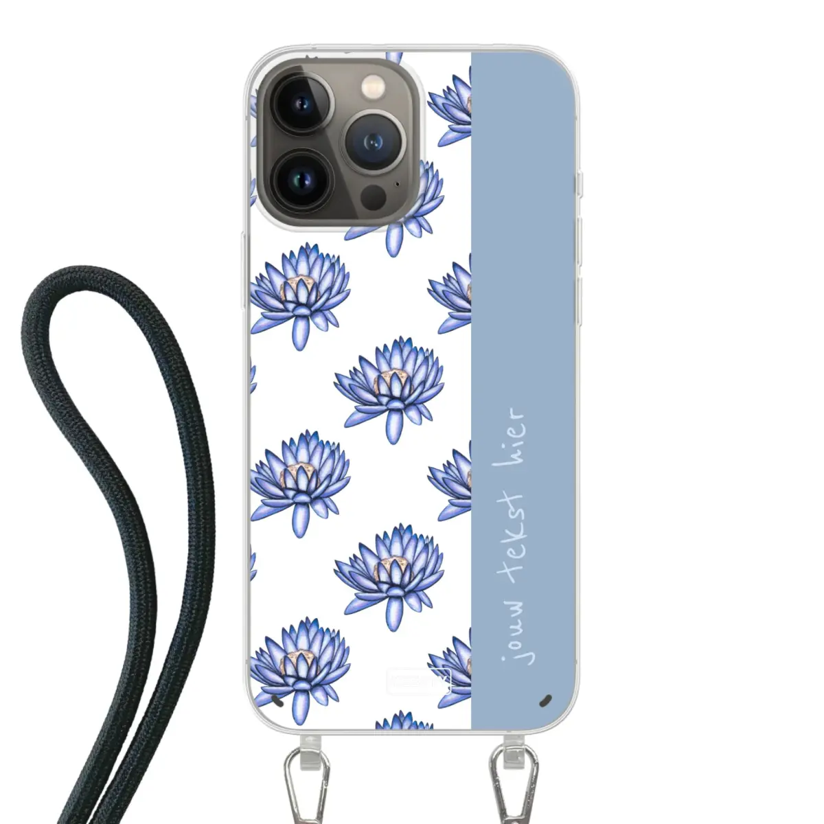 Naam °1 - Coastal Blue - Hoesje Met Koord Maken - Keesty