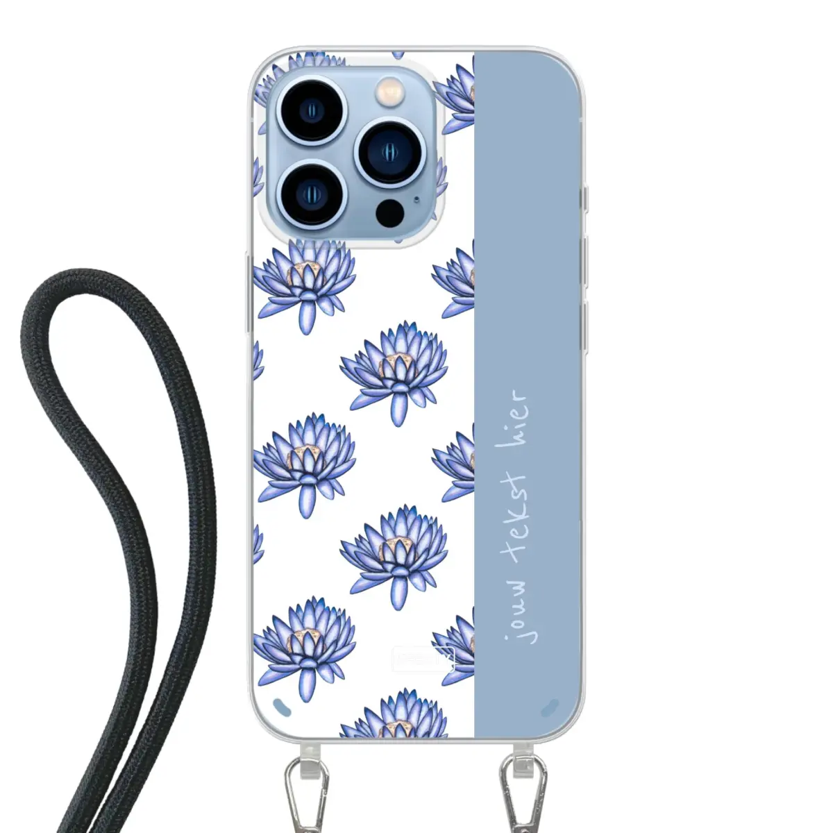 Naam °1 - Coastal Blue - Hoesje Met Koord Maken - Keesty