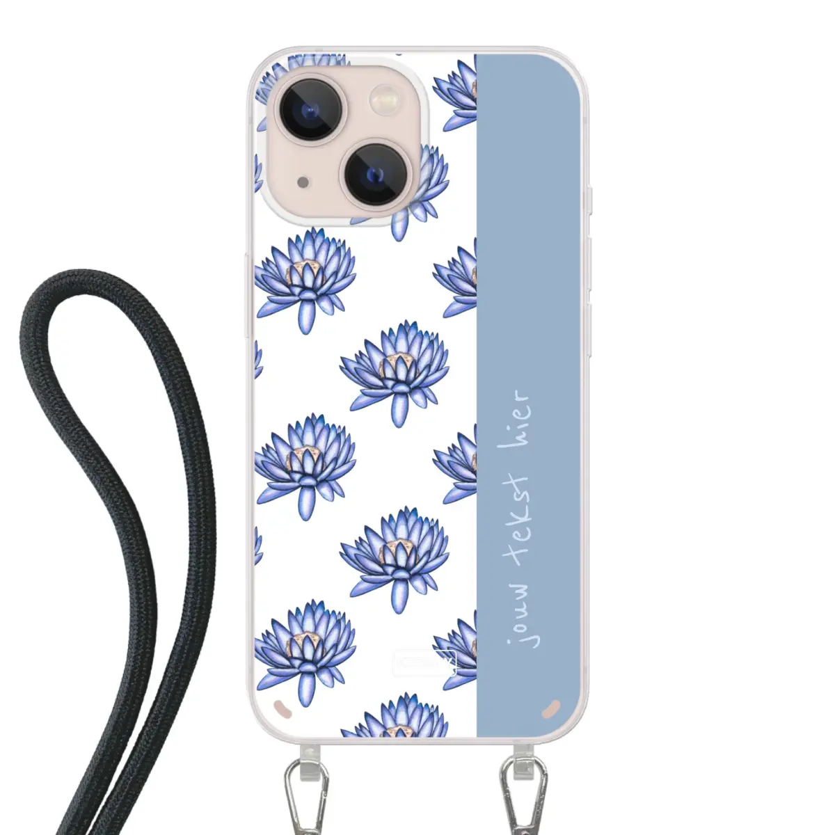 Naam °1 - Coastal Blue - Hoesje Met Koord Maken - Keesty