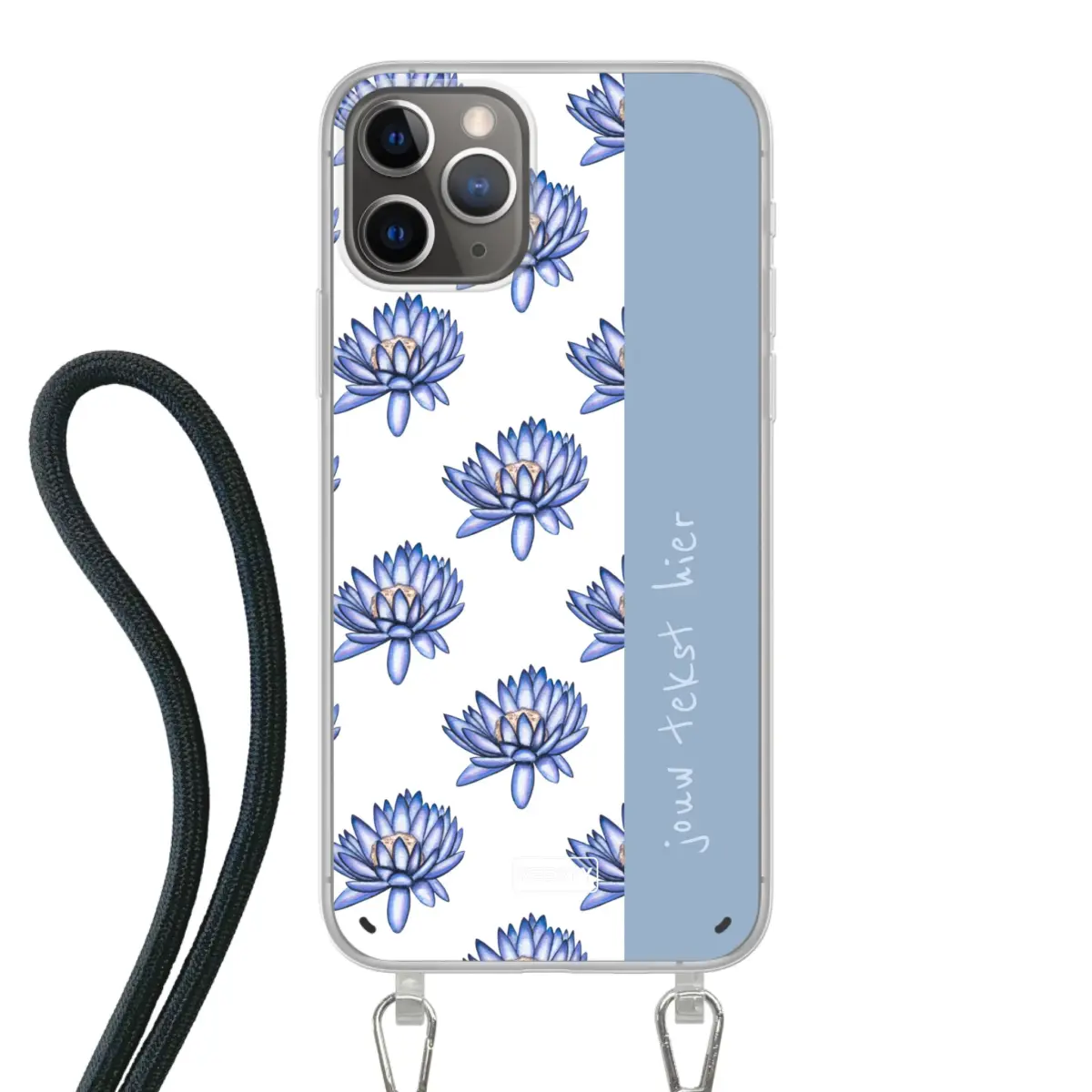 Naam °1 - Coastal Blue - Hoesje Met Koord Maken - Keesty