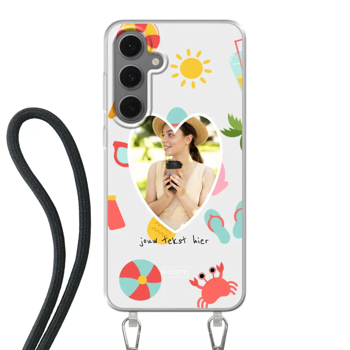Foto °1 - Summer Mix - Telefoonhoesje Personaliseren - Keesty