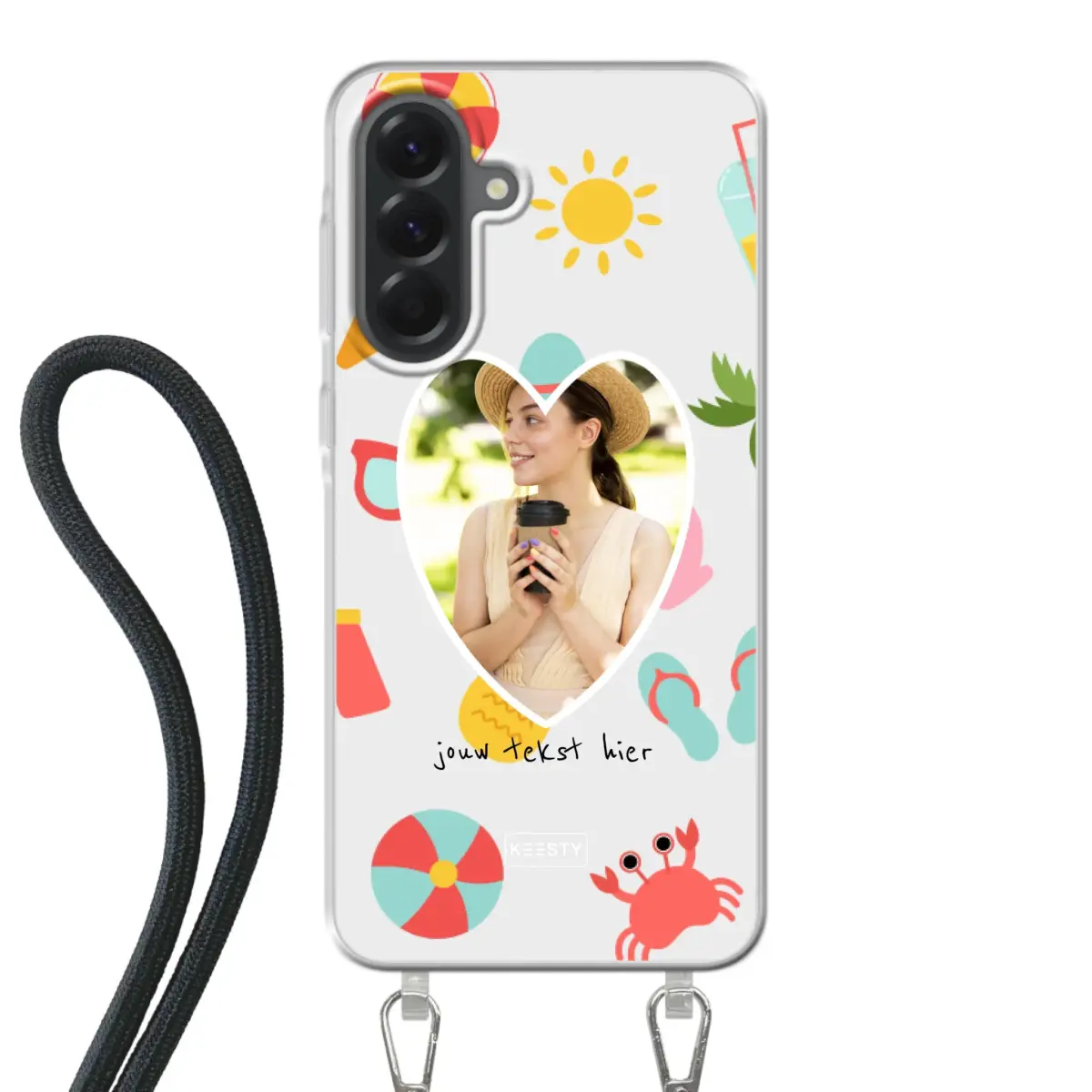Foto °1 - Summer Mix - Telefoonhoesje Personaliseren - Keesty