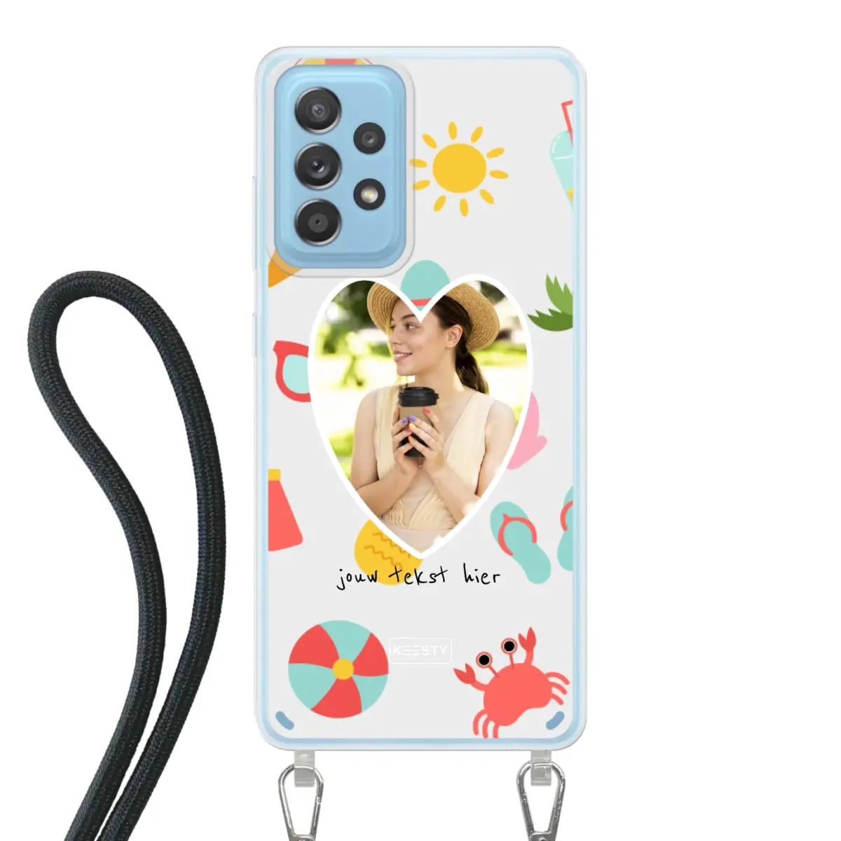 Foto °1 - Summer Mix - Telefoonhoesje Personaliseren - Keesty