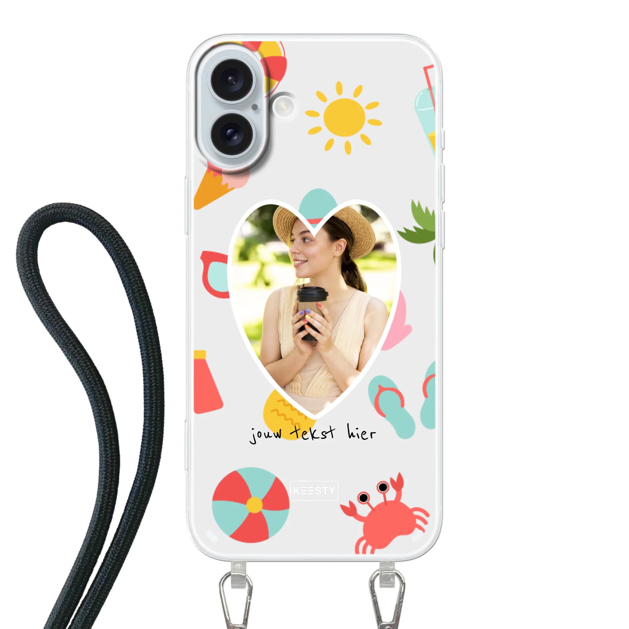 Foto °1 - Summer Mix - Telefoonhoesje Personaliseren - Keesty