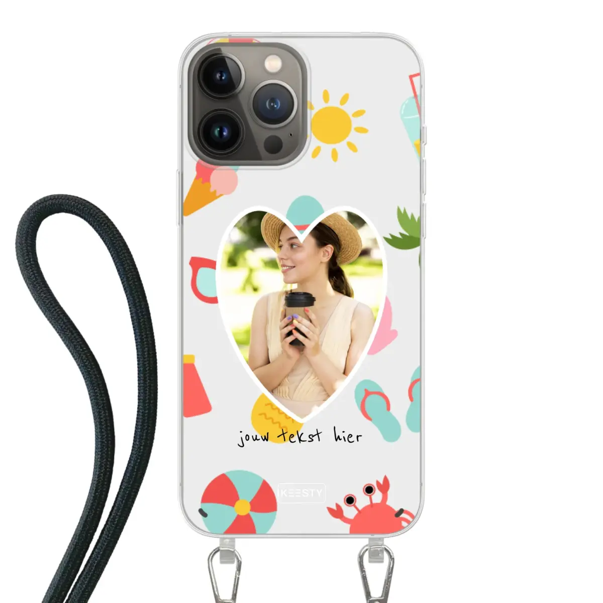 Foto °1 - Summer Mix - Telefoonhoesje Personaliseren - Keesty