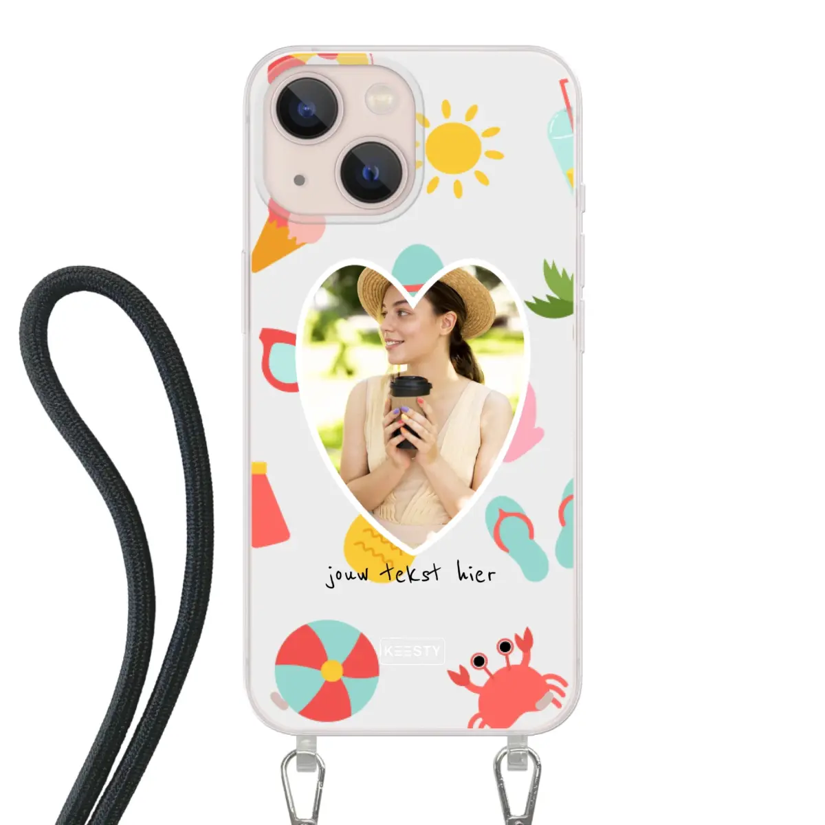 Foto °1 - Summer Mix - Telefoonhoesje Personaliseren - Keesty