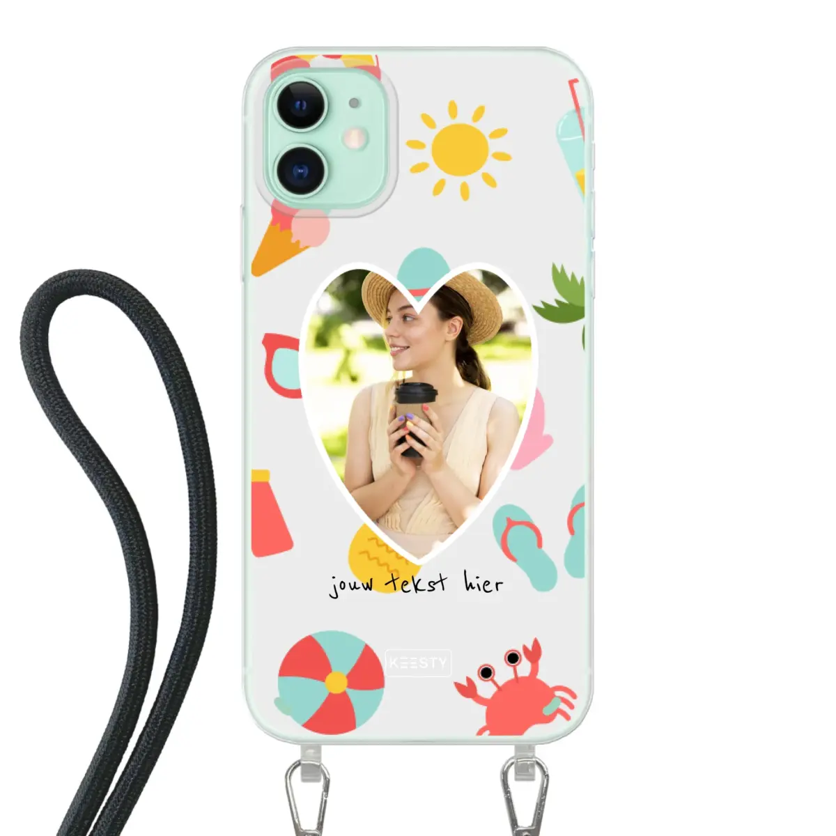 Foto °1 - Summer Mix - Telefoonhoesje Personaliseren - Keesty