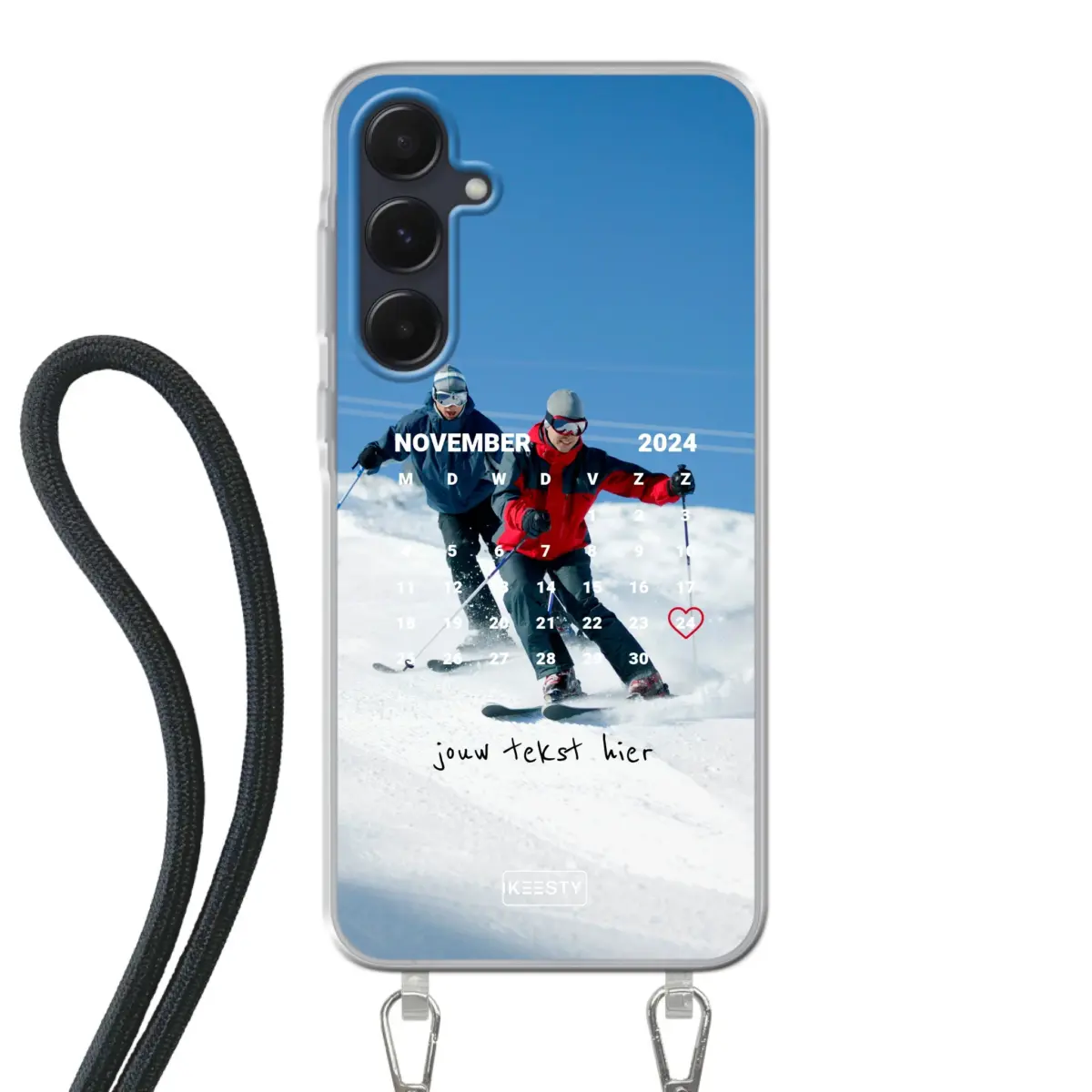 Foto & Kalender °1 - Hoesje met Koord Personaliseren - Keesty