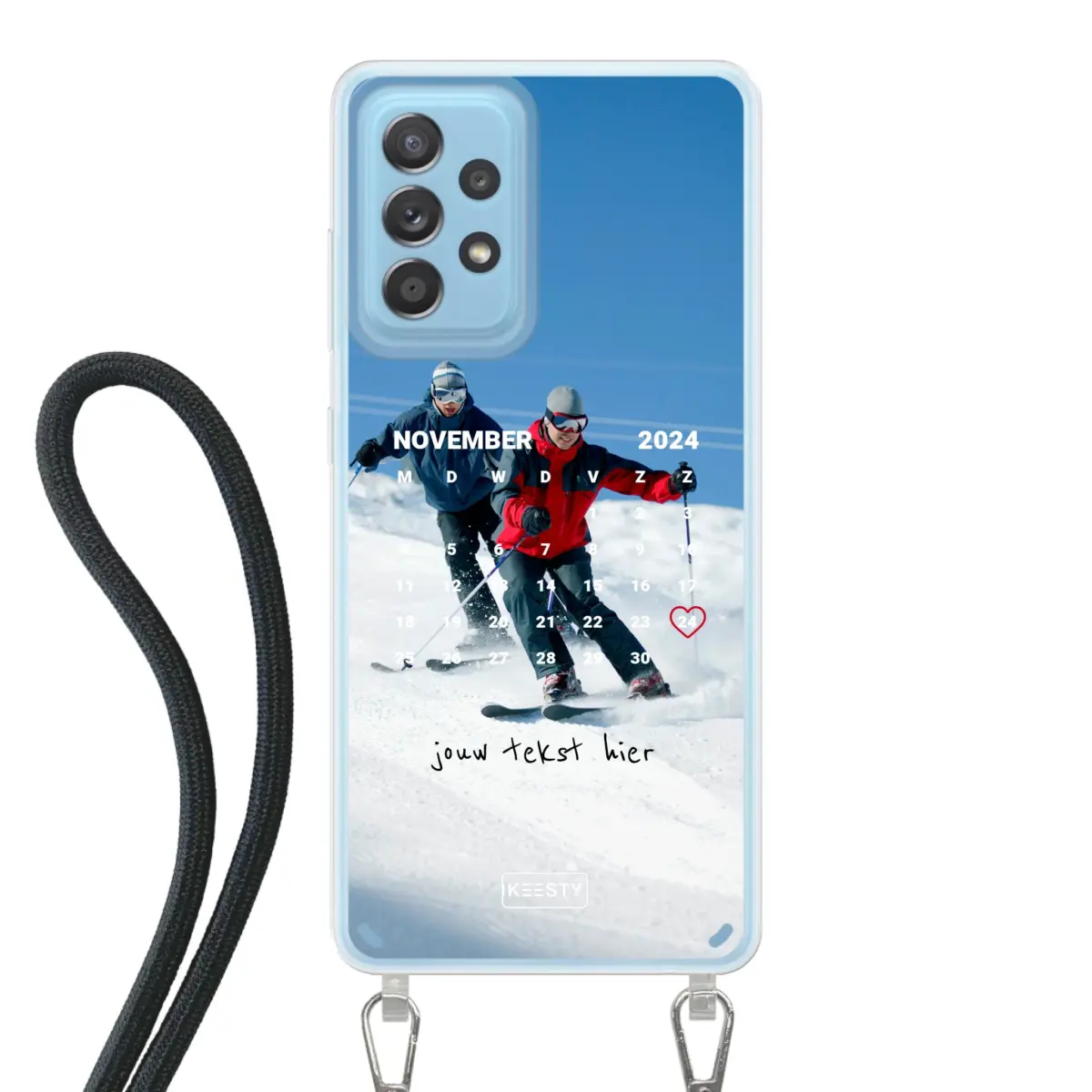 Foto & Kalender °1 - Hoesje met Koord Personaliseren - Keesty