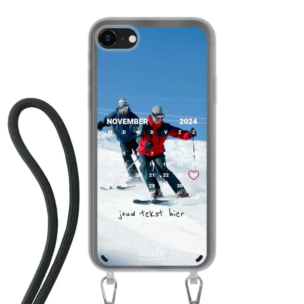 Foto & Kalender °1 - Hoesje met Koord Personaliseren - Keesty