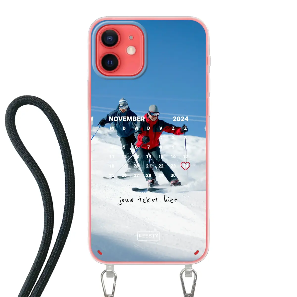 Foto & Kalender °1 - Hoesje met Koord Personaliseren - Keesty