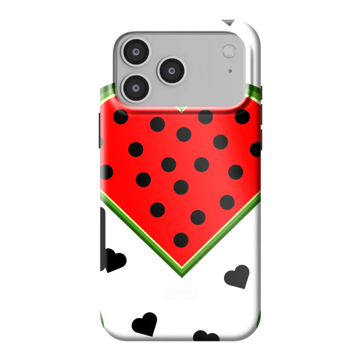 Telefoonhoesje maken tough watermelon Apple iPhone X & XS