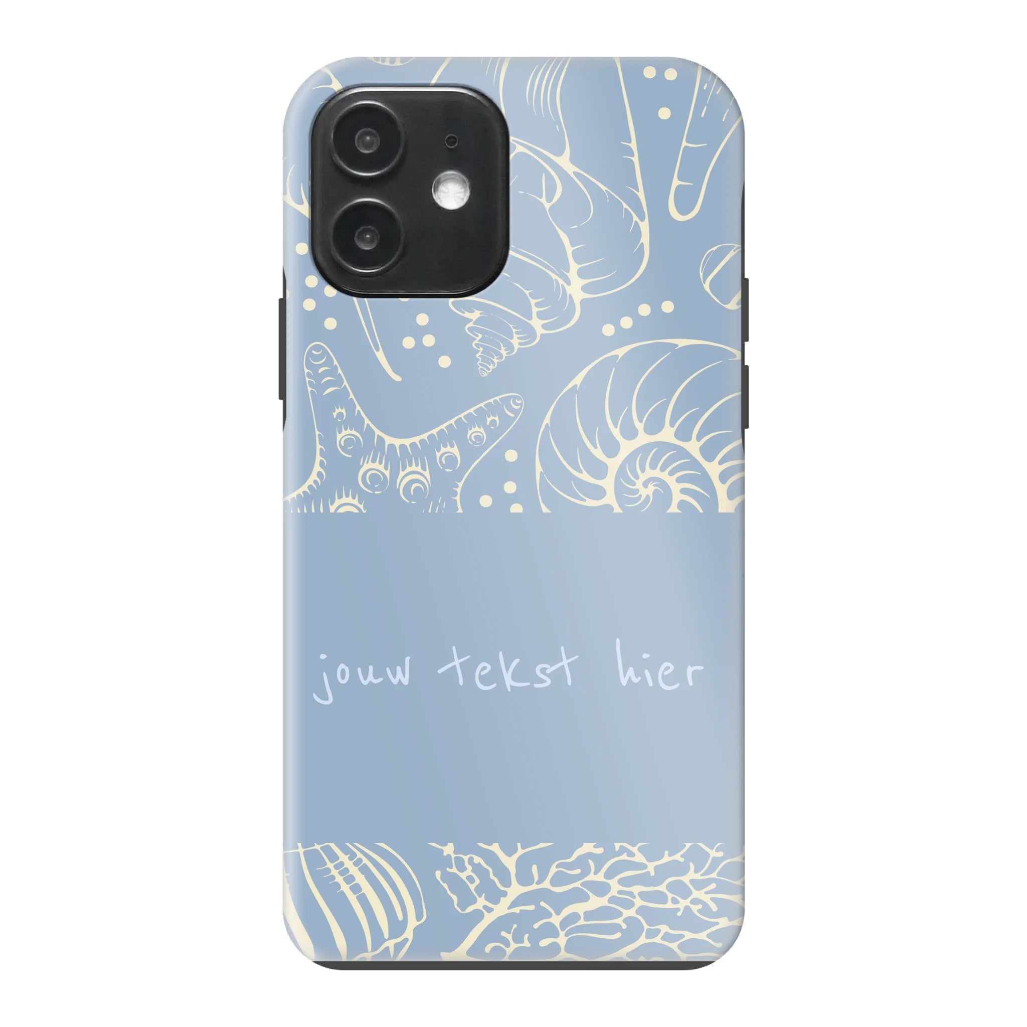 Naam °1 - Coastal Seashells Mix - Telefoonhoesje Maken - Keesty
