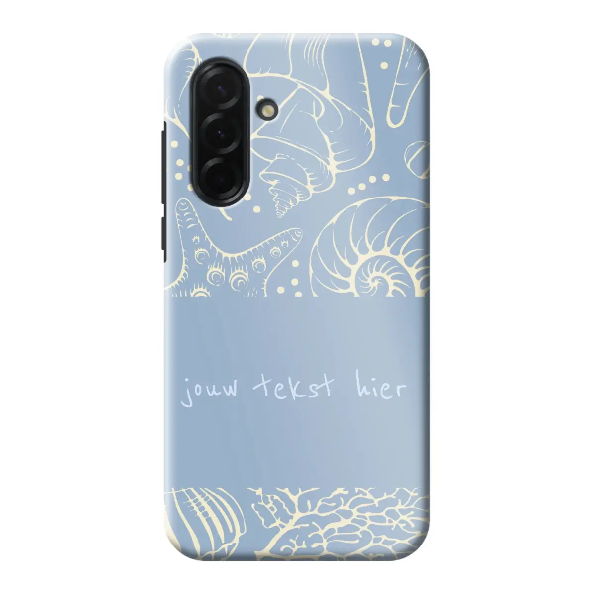 Naam °1 - Coastal Seashells Mix - Telefoonhoesje Maken - Keesty