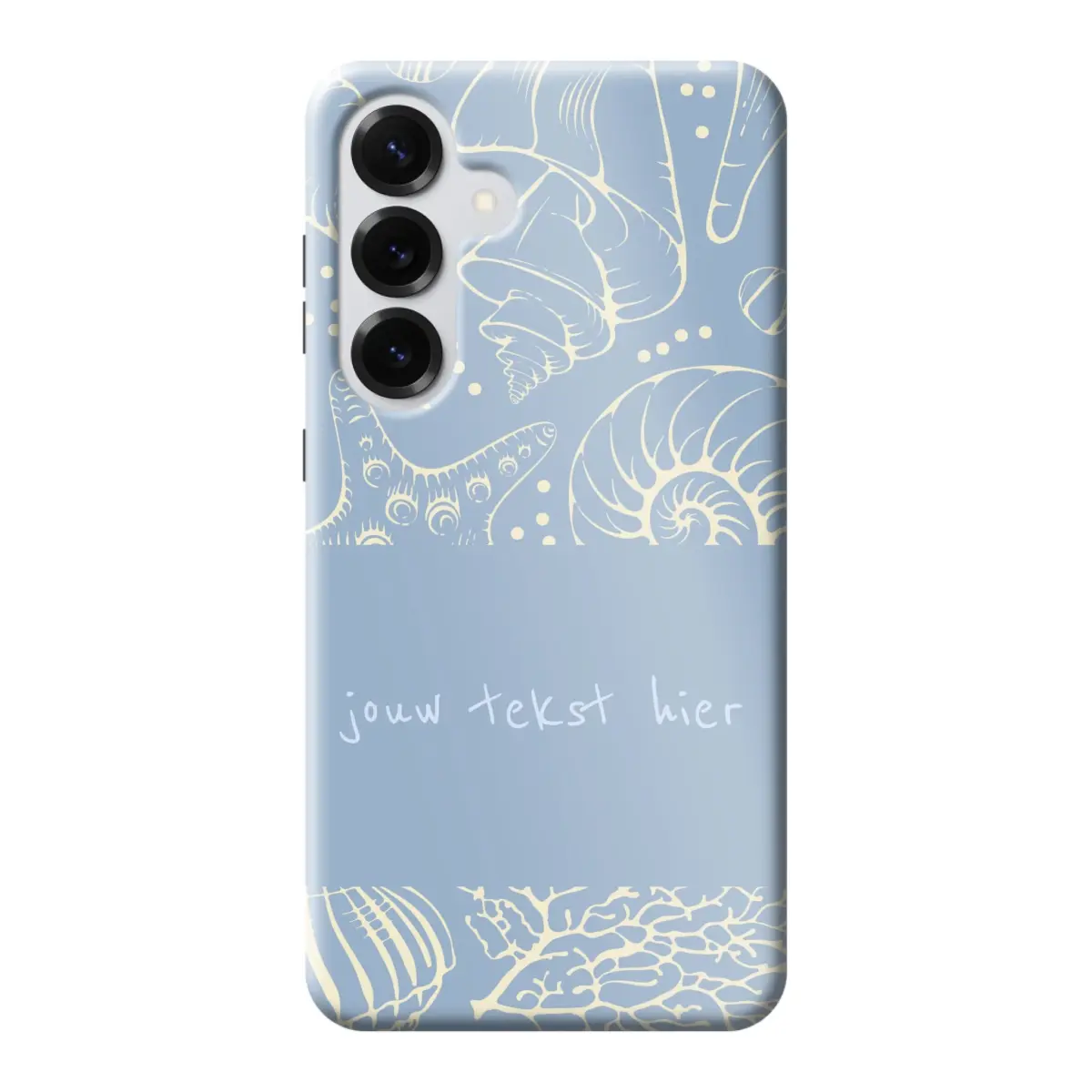 Naam °1 - Coastal Seashells Mix - Telefoonhoesje Maken - Keesty