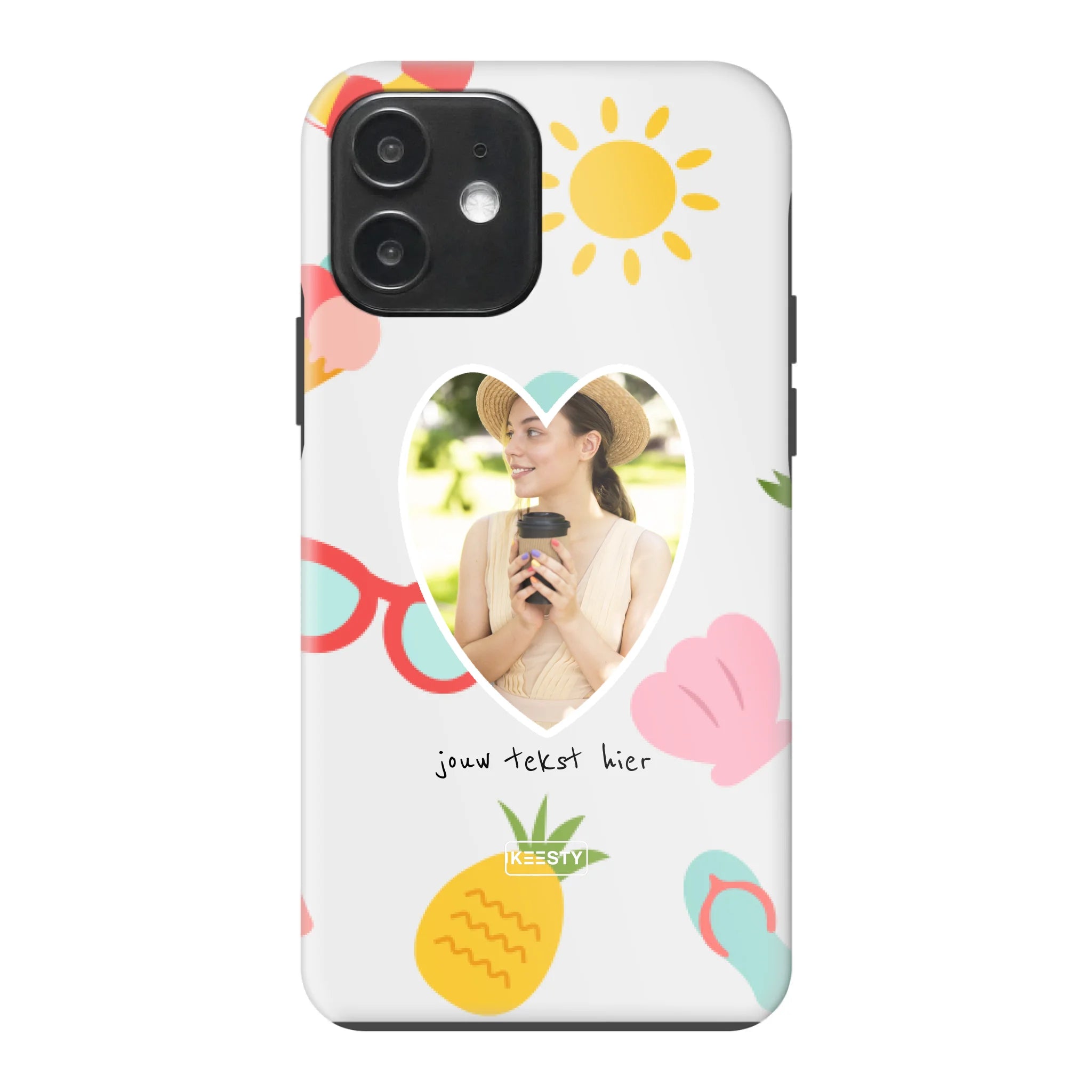 Foto °1 - Summer Mix - Telefoonhoesje Personaliseren Tough Hoesje - Keesty