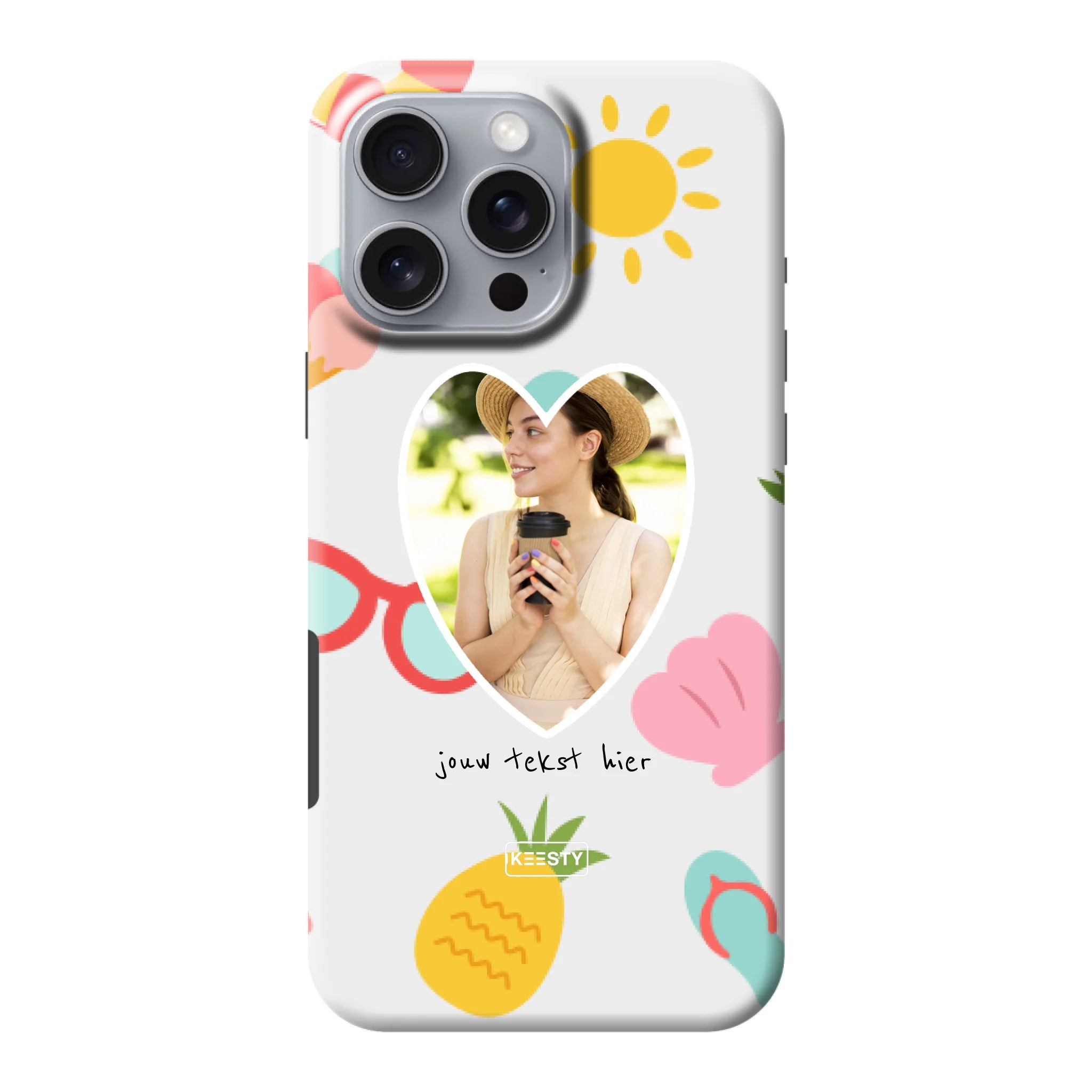 Foto °1 - Summer Mix - Telefoonhoesje Personaliseren Tough Hoesje - Keesty
