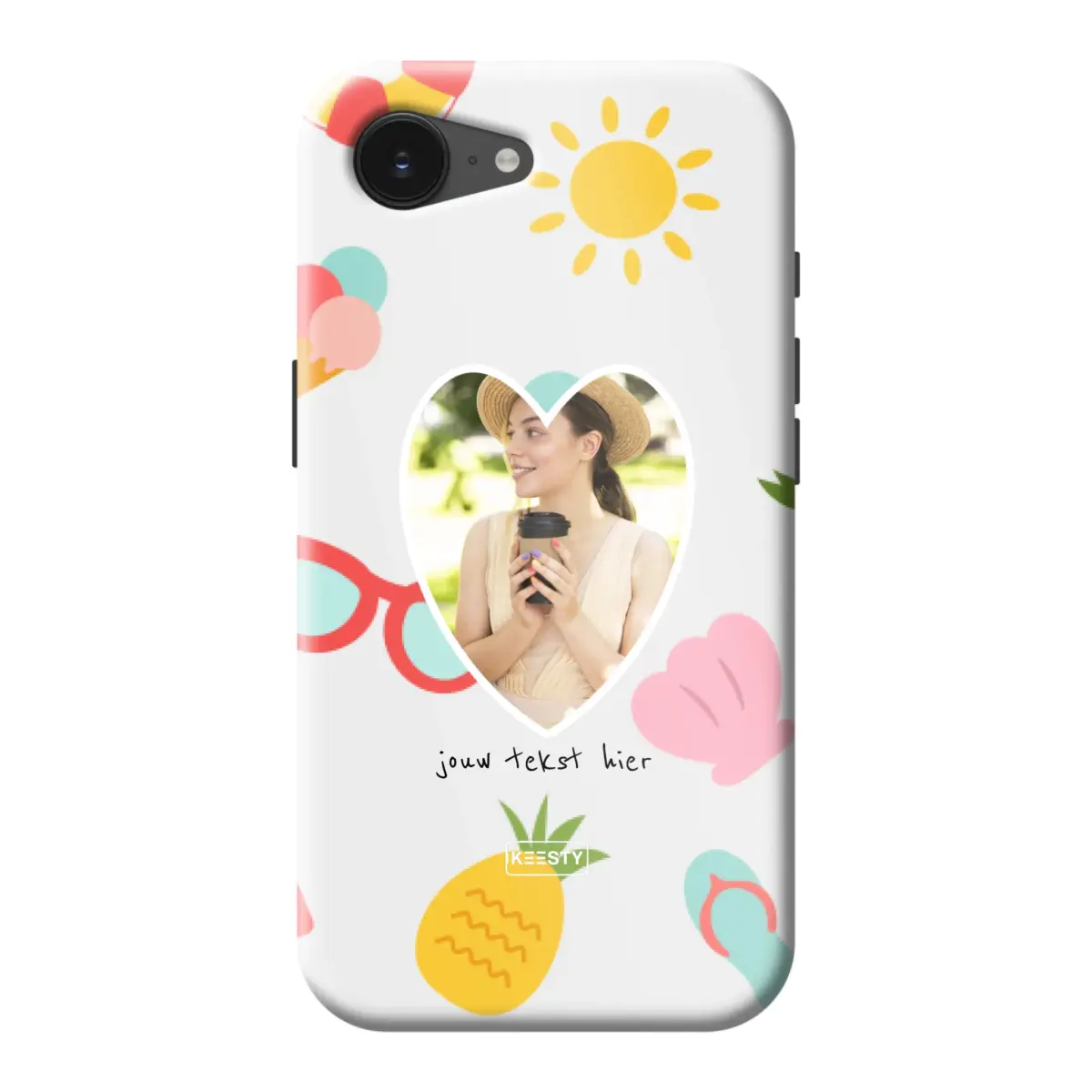 Foto °1 - Summer Mix - Telefoonhoesje Personaliseren Tough Hoesje - Keesty