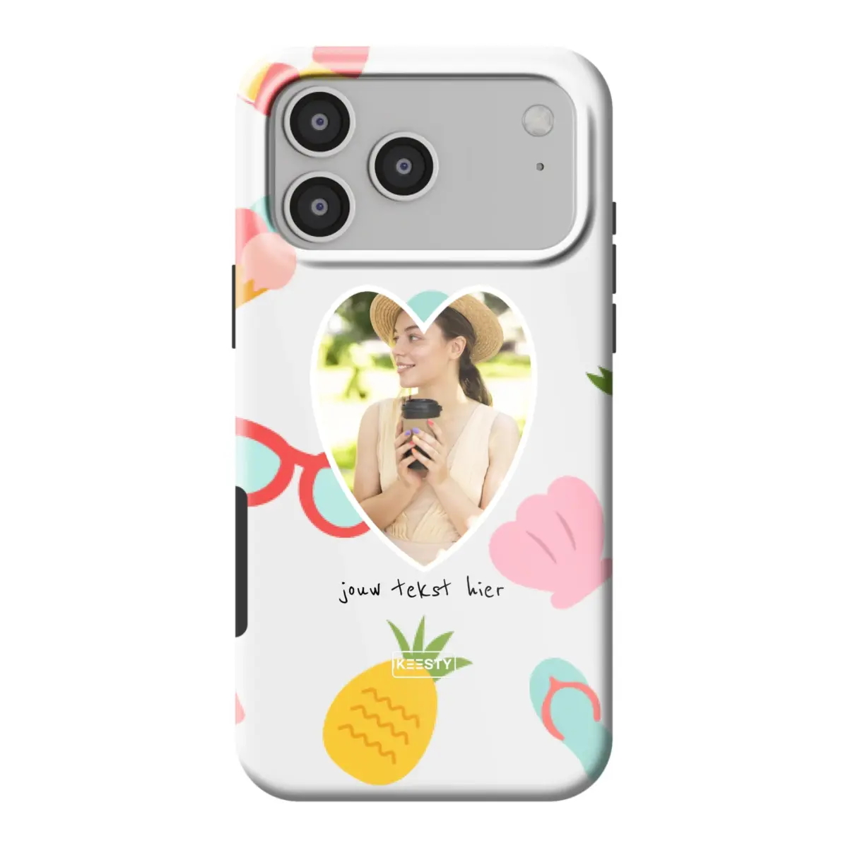 Foto °1 - Summer Mix - Telefoonhoesje Personaliseren Tough Hoesje - Keesty