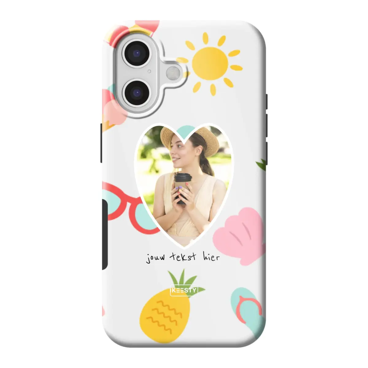 Foto °1 - Summer Mix - Telefoonhoesje Personaliseren Tough Hoesje - Keesty