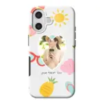 Foto °1 - Summer Mix - Telefoonhoesje Personaliseren Tough Hoesje - Keesty