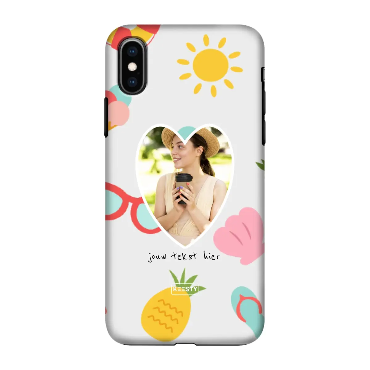 Foto °1 - Summer Mix - Telefoonhoesje Personaliseren Tough Hoesje - Keesty