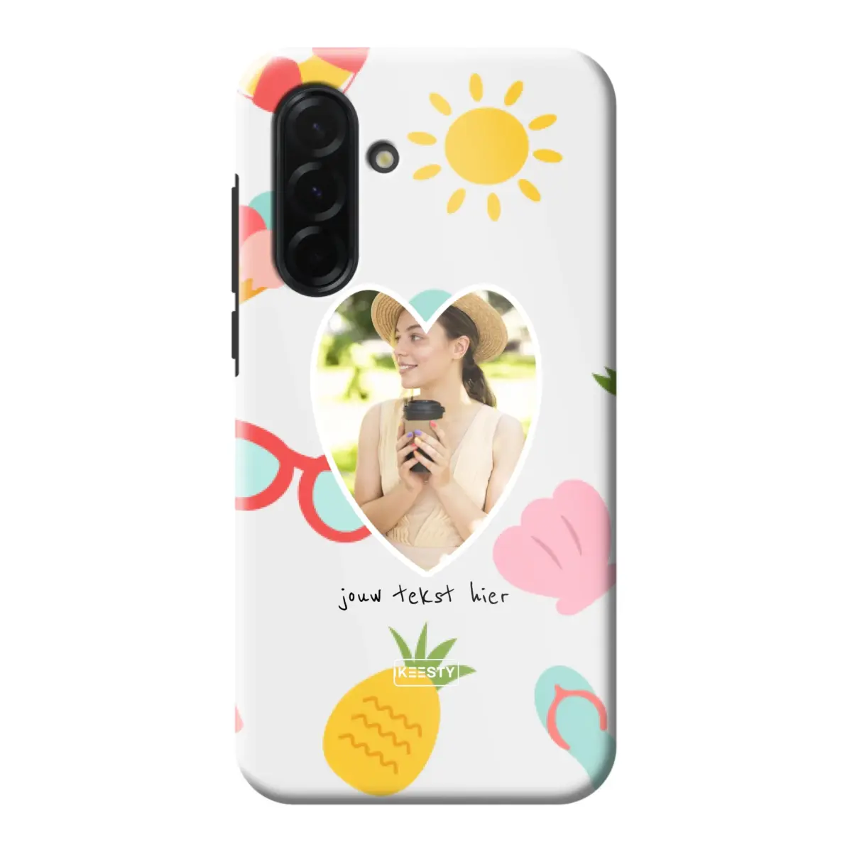 Foto °1 - Summer Mix - Telefoonhoesje Personaliseren Tough Hoesje - Keesty