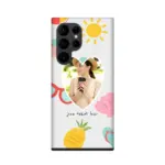 Foto °1 - Summer Mix - Telefoonhoesje Personaliseren Tough Hoesje - Keesty