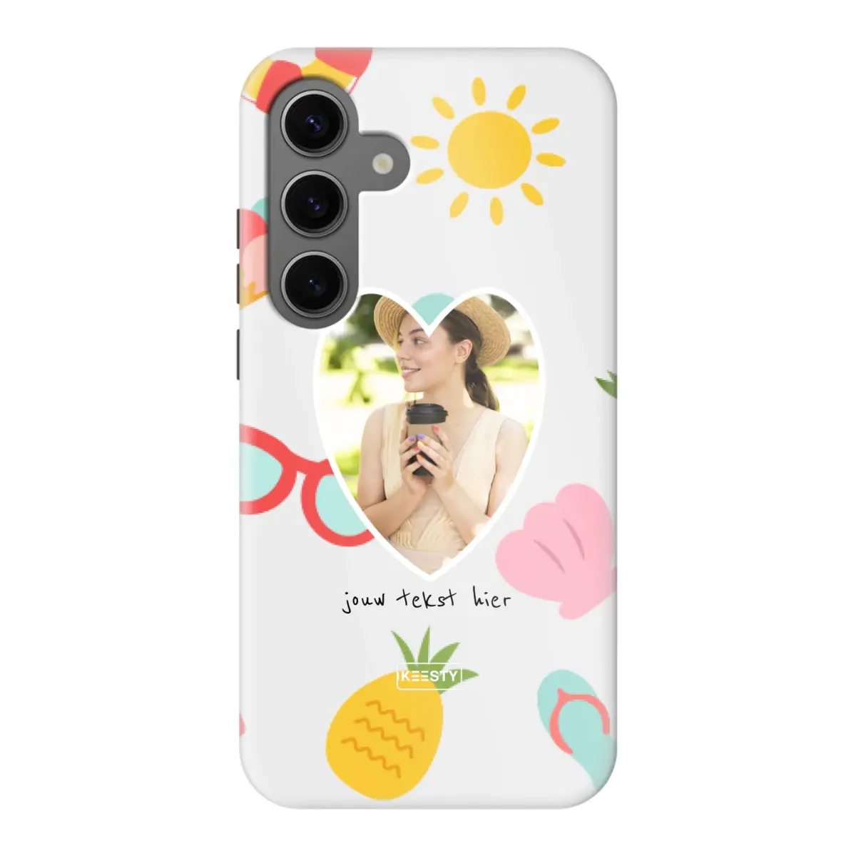 Foto °1 - Summer Mix - Telefoonhoesje Personaliseren Tough Hoesje - Keesty